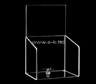 Acrylic ballot box