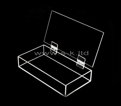 Acrylbox mit Scharnierdeckel