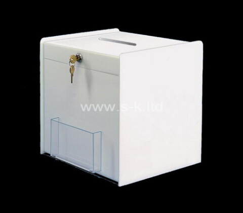 White ceramic money box