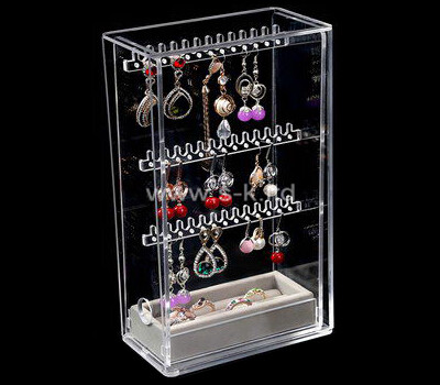Clear jewelry case