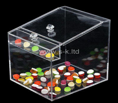 Display case with storage