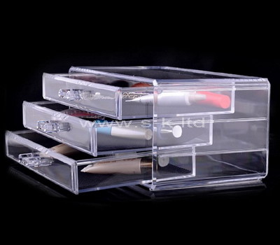 clear plastic drawer organizer for makeup