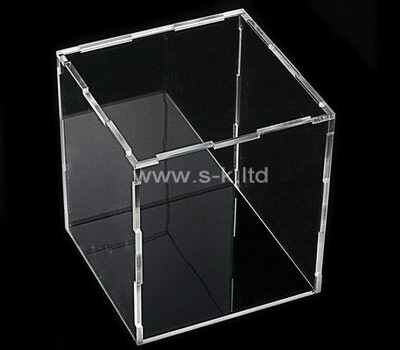 Clear storage boxes