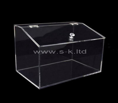clear perspex box with lid