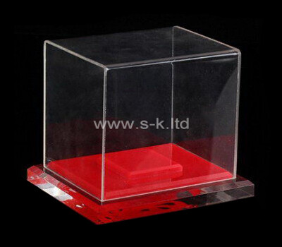 Clear acrylic box display cases