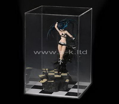 clear acrylic figure display case
