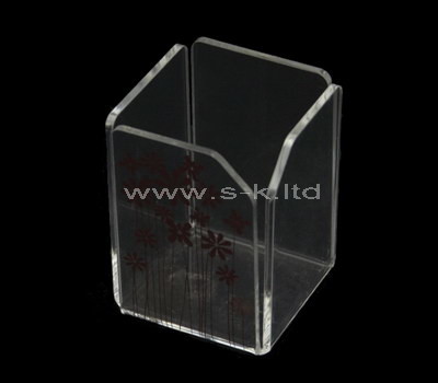 clear perspex display box