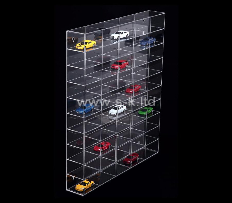 Vitrine commerciale en lucite