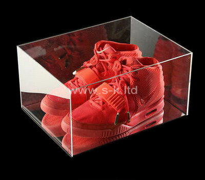 Transparent shoe box