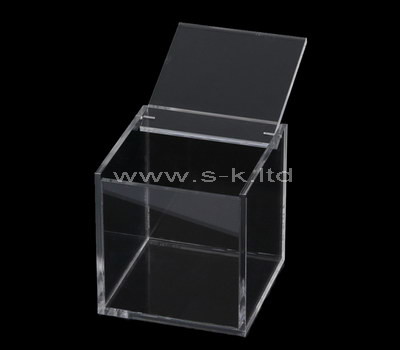 clear acrylic display case box