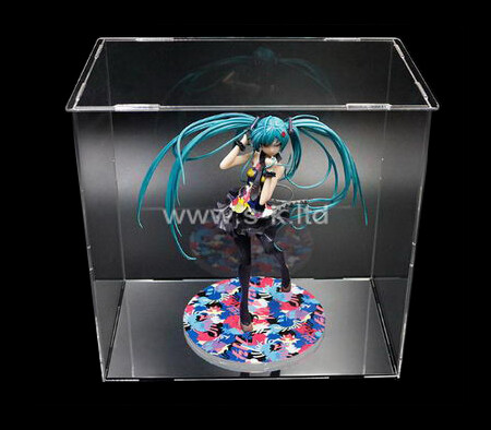 Lucite stand up display case