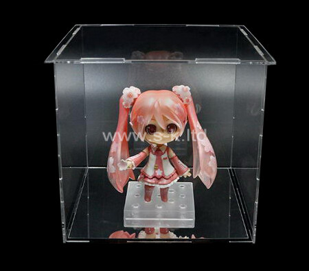 Plexiglass stand up display case