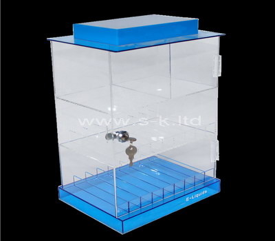 lucite display cabinet for small items
