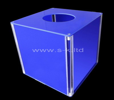 blue raffle box