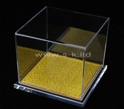 lucite standing display case
