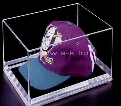 acrylic clear hat display case