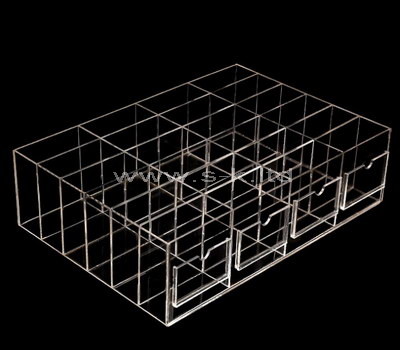 perspex compartment organizer box