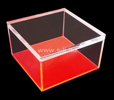 Plexiglass modern display case