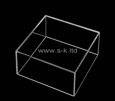Clear acrylic shadow box display