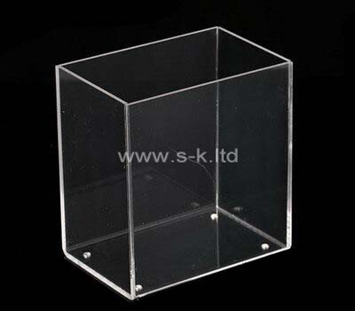 Clear tall display case