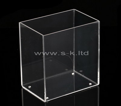 clear tall display case