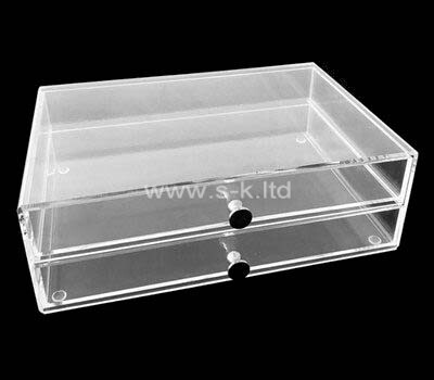 2 drawer acrylic organizer