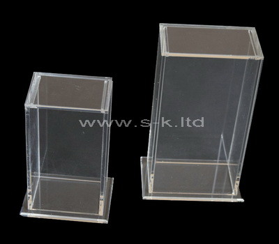 plexiglass tall display case