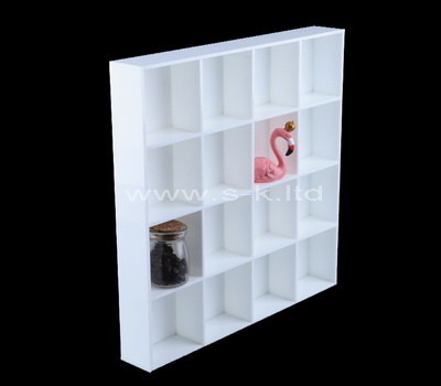 lucite modern display cabinet