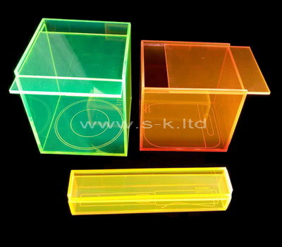 plexiglass small organizer box