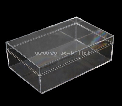 acrylic rectangle box with lid