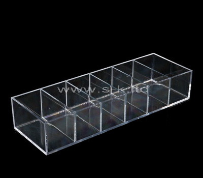 6 compartment plastic storage box