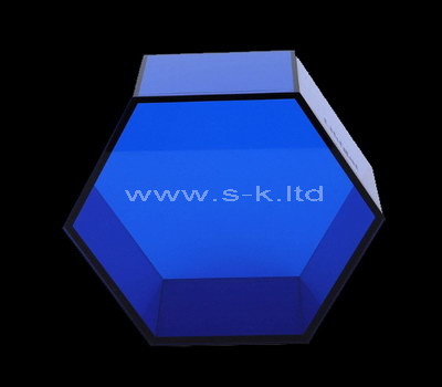 acrylic hexagon storage box