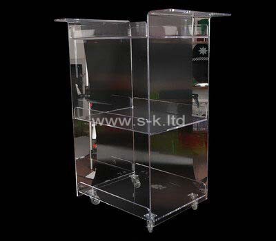 Acrylic storage cabinet