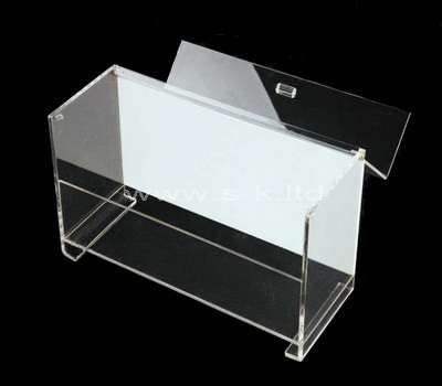 small acrylic boxes with lids