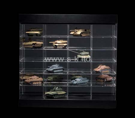 Lucite model car display cabinet