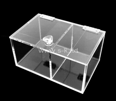 Acrylic boxes with lids