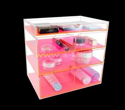 acrylic clear makeup drawer organizer