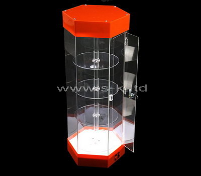 perspex tall makeup cabinet