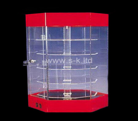 Plexiglass locking display cabinet