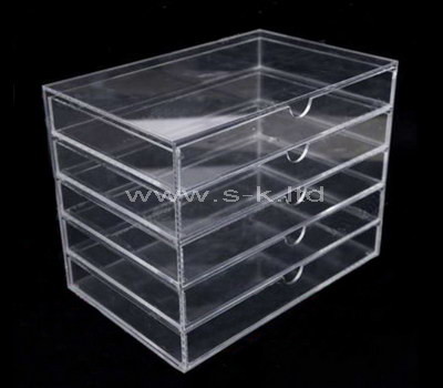 Organizzatore per il trucco a 5 cassetti in lucite