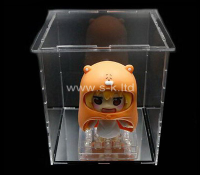 Large plastic display cases