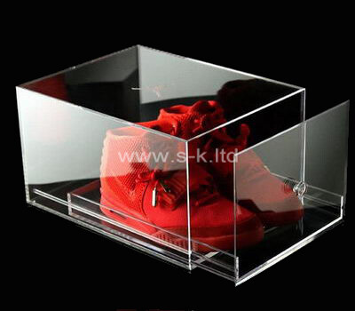 Transparent shoe box for sale
