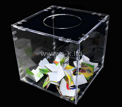 Acrylic raffle box for sale