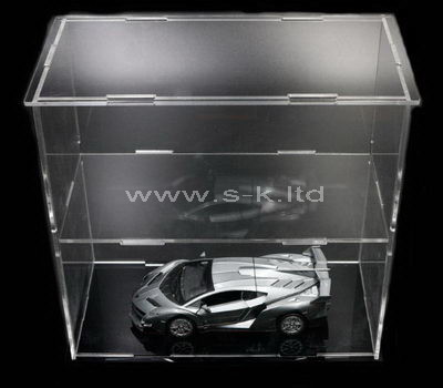 Clear acrylic model cars display case