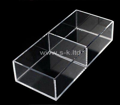 Clear acrylic 2 grids display case