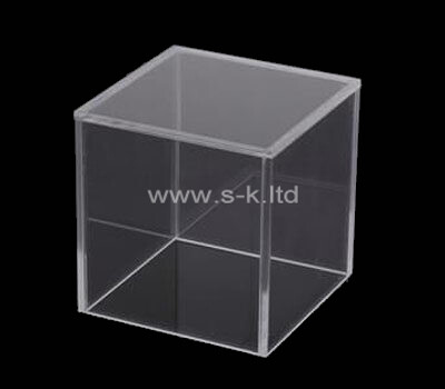 Custom design square clear acrylic box