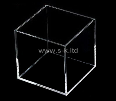 Custom design small square clear acrylic display box