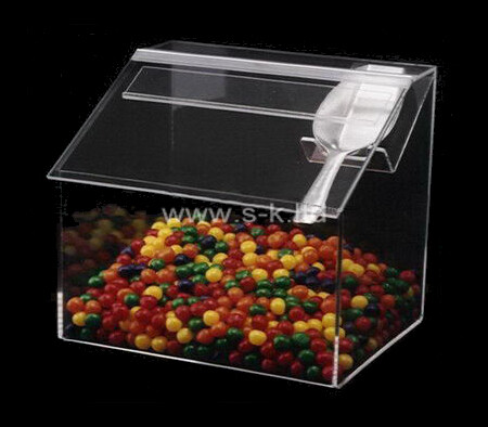 Custom design acrylic candy storage box