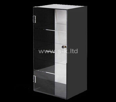 Custom design acrylic cosmetic display cabinet