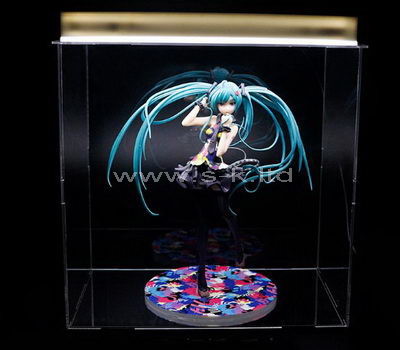 Custom design clear acrylic figure display box